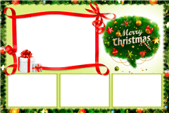 Modèle d’impression photobooth Christmas Merry – catégorie Noël