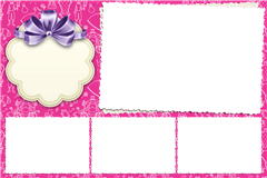 Modèle d’impression photobooth Pink Sketch – catégorie Sonstiges
