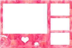Modèle d’impression photobooth Rosa – catégorie Mariage